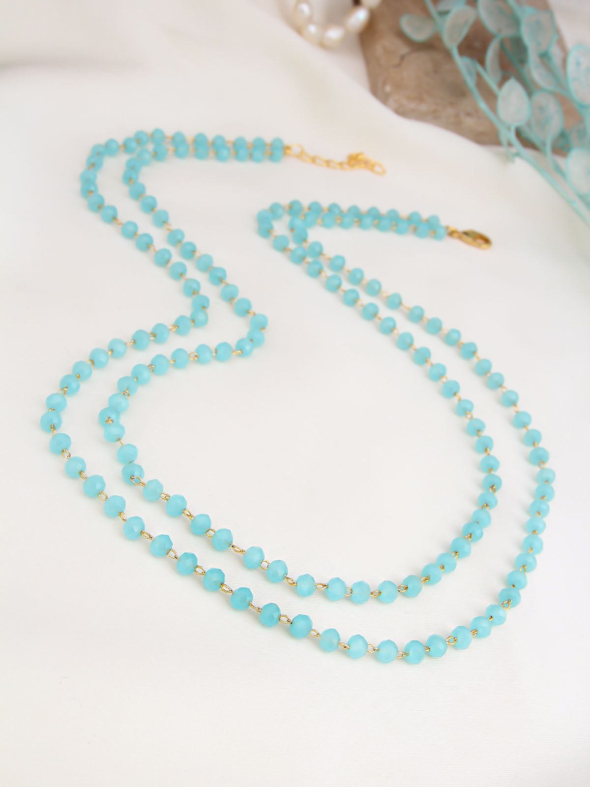 Natural Stone Collier