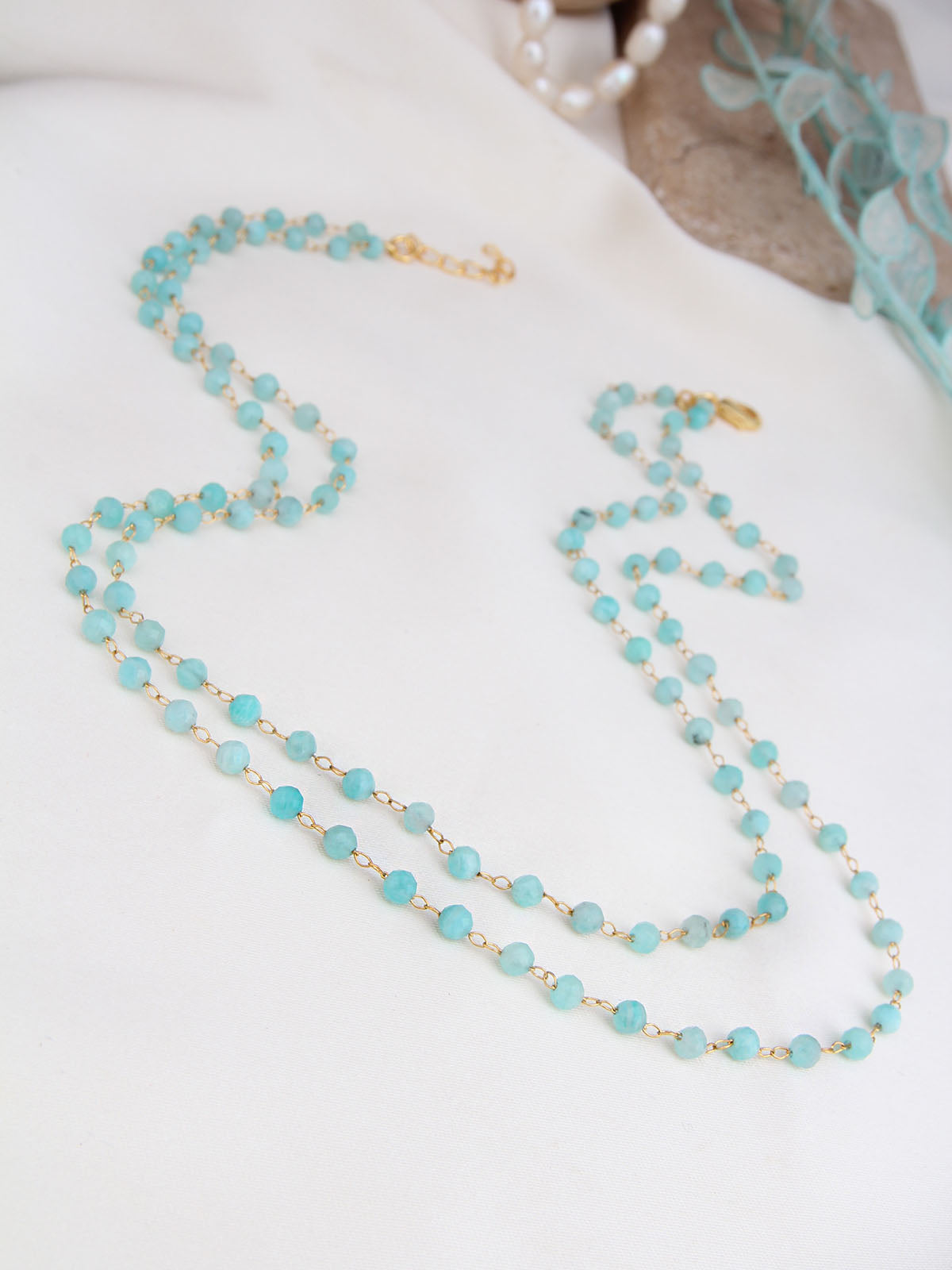 Amazonite Collier