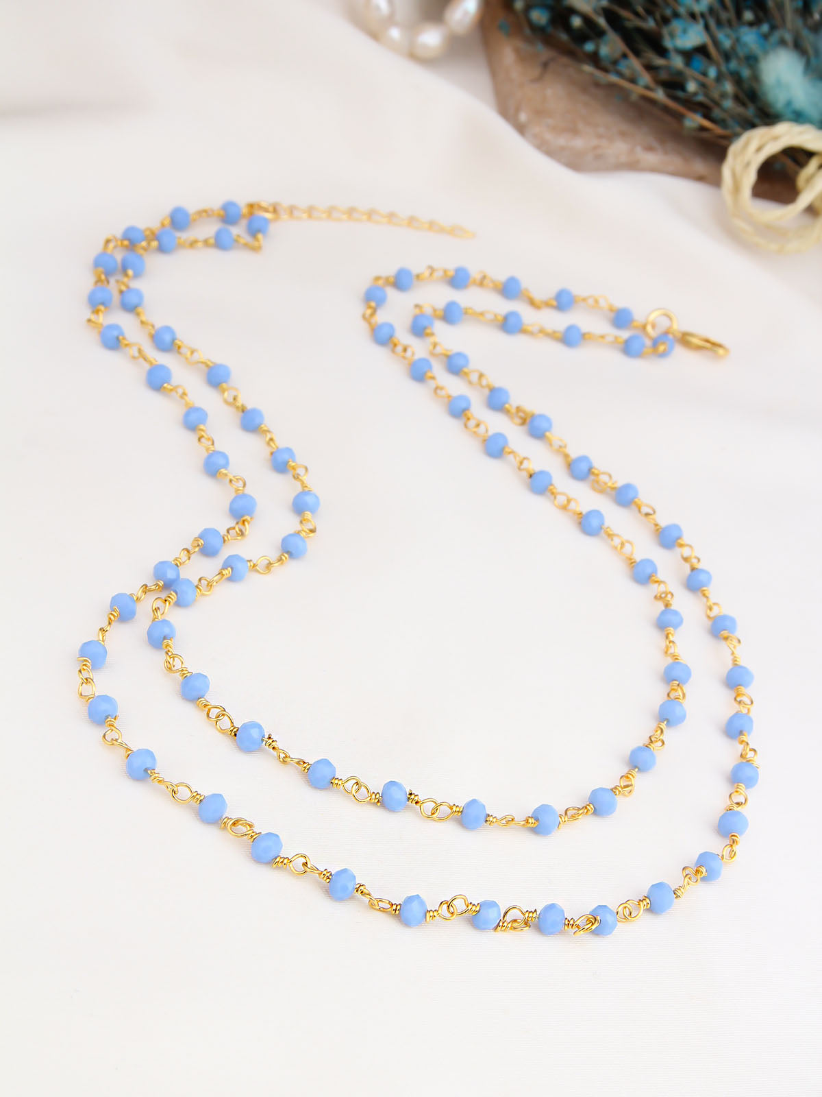 Natural Stone Collier