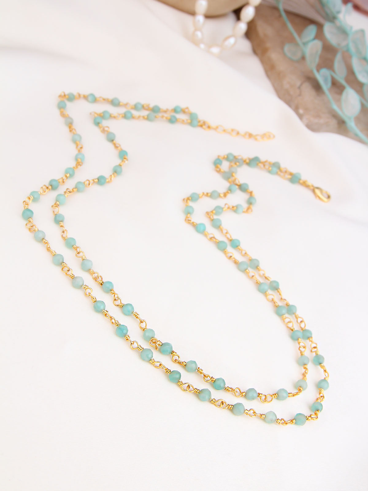 Amazonite Collier