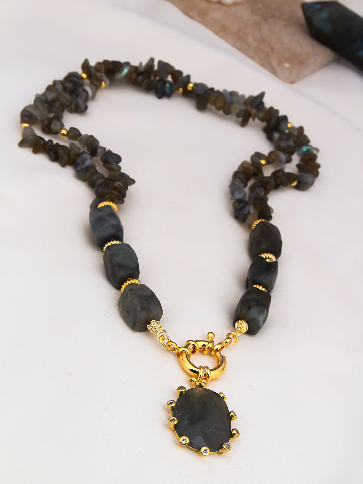 Labradorite Collier