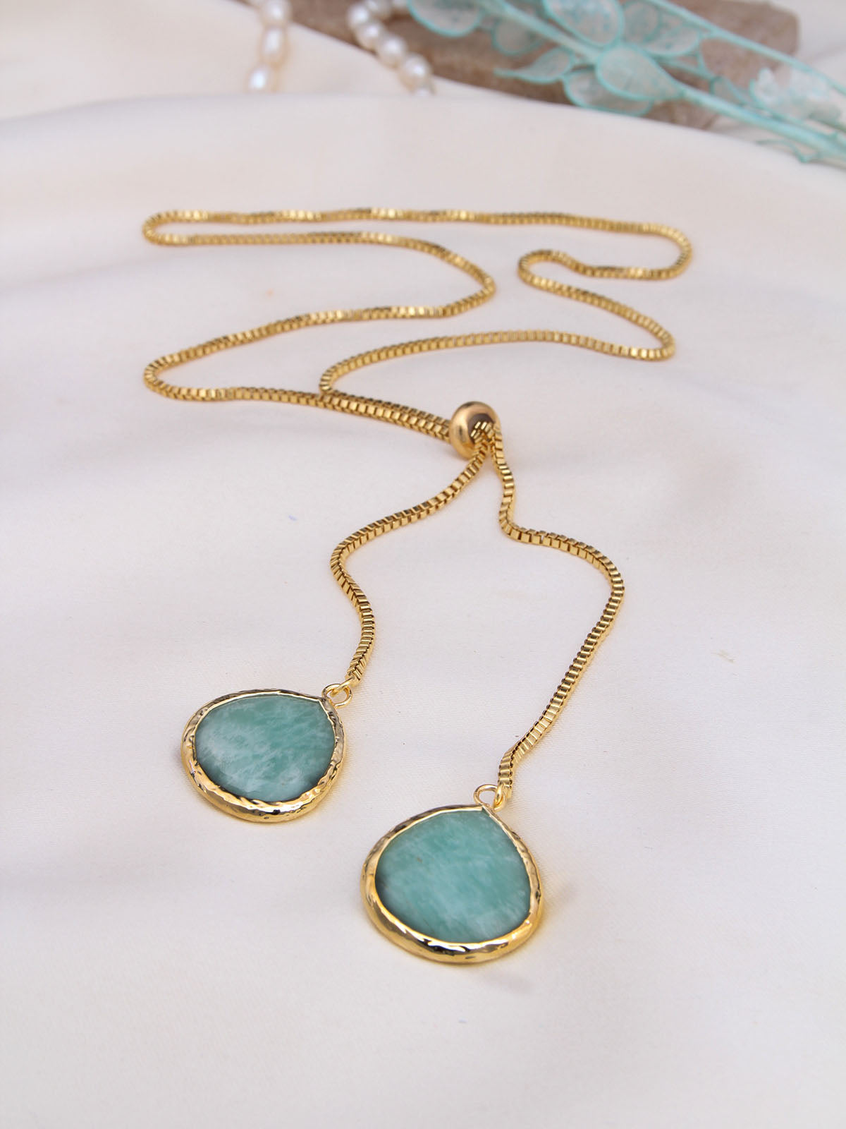 Amazonite Collier