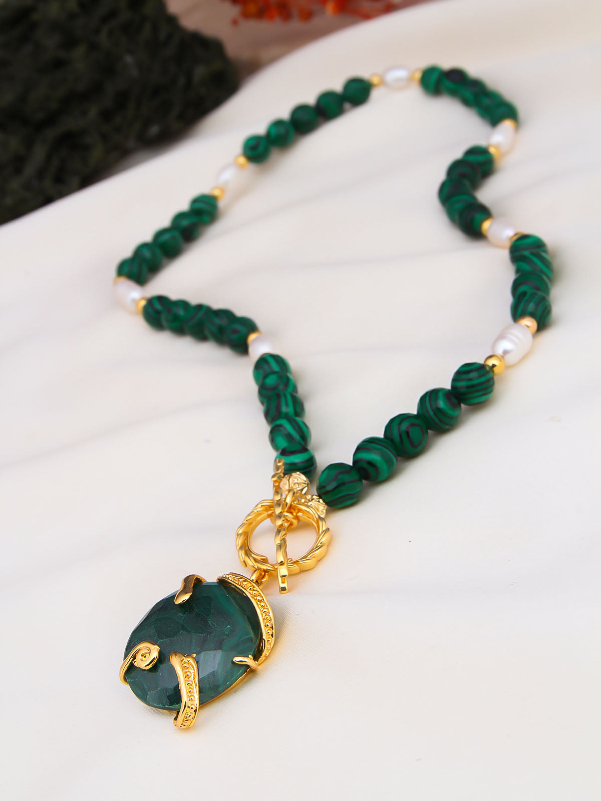 Malahite Collier