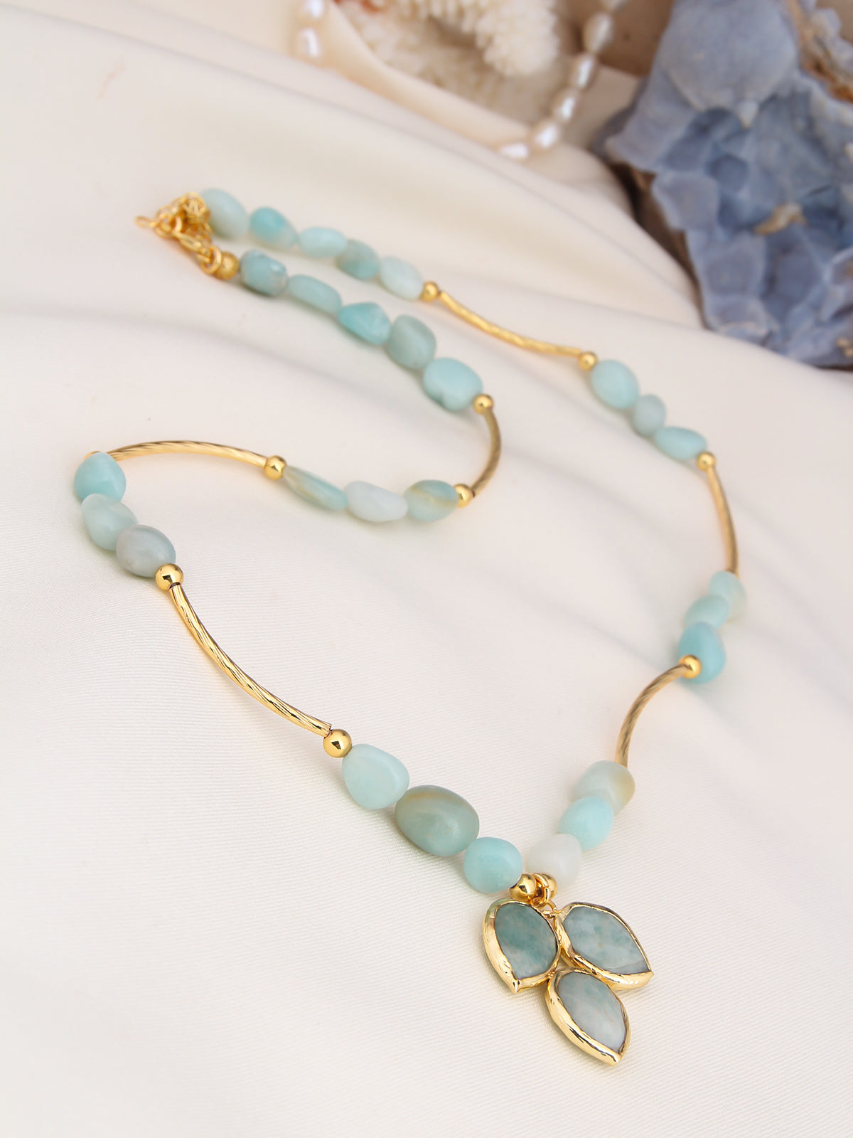 Amazonite Collier