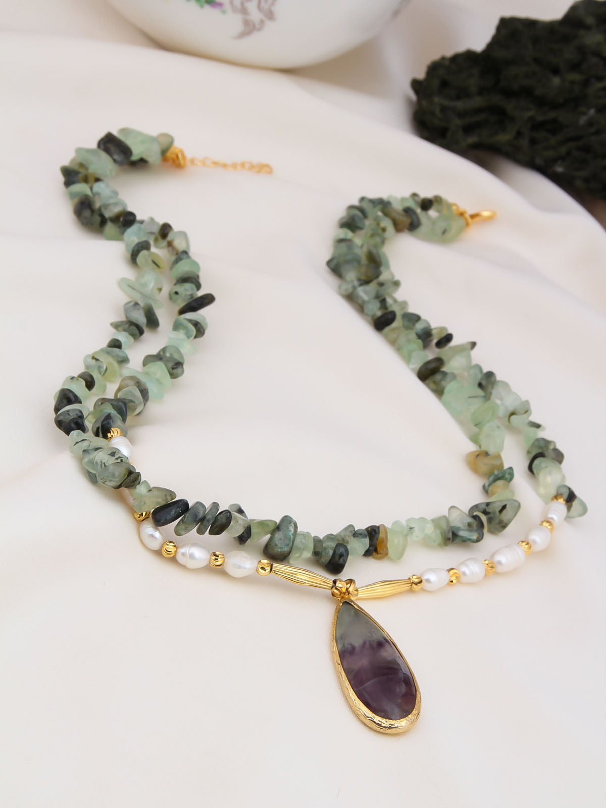 Prinhite & Pearl Collier