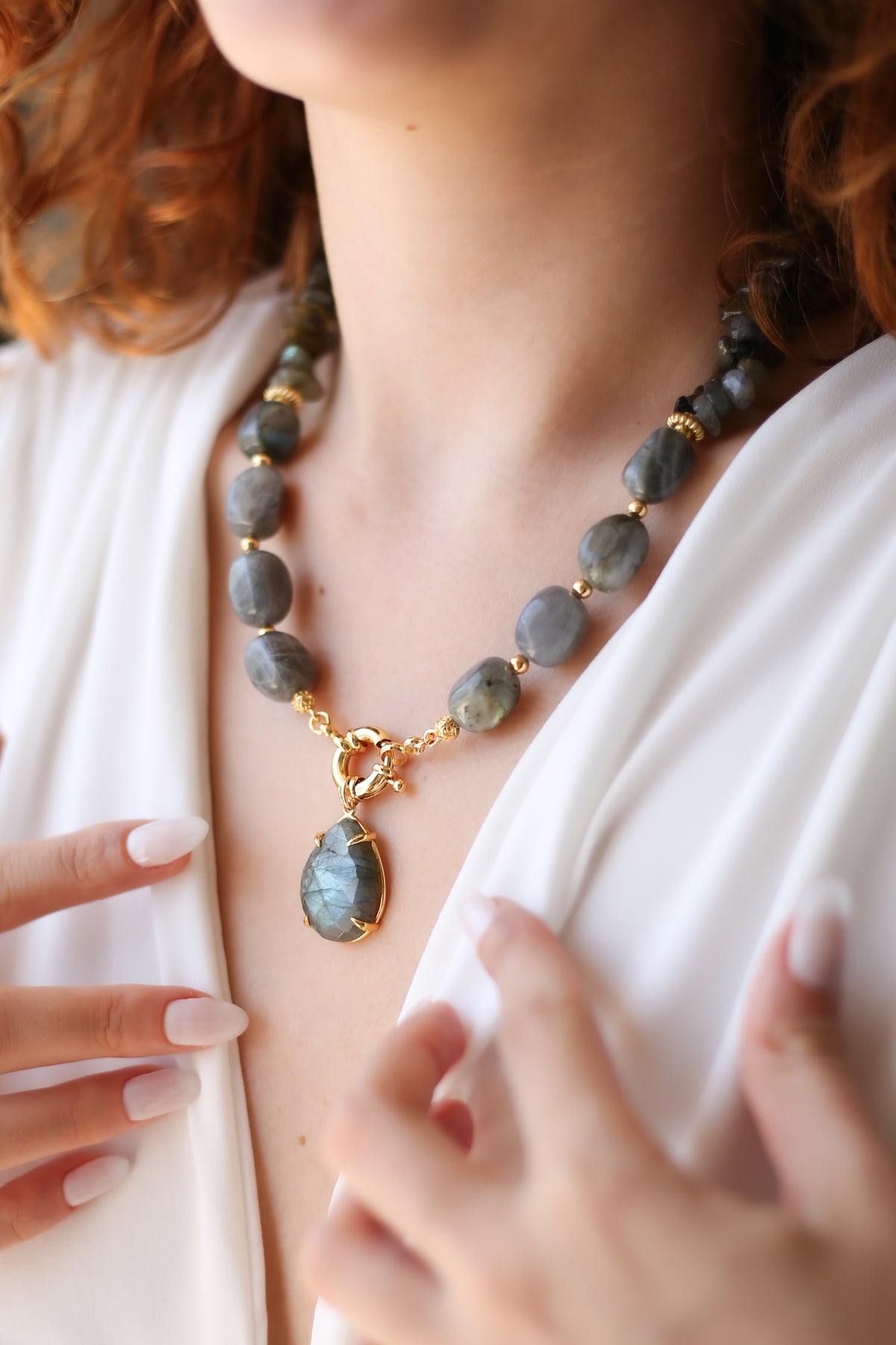Labradorite Collier