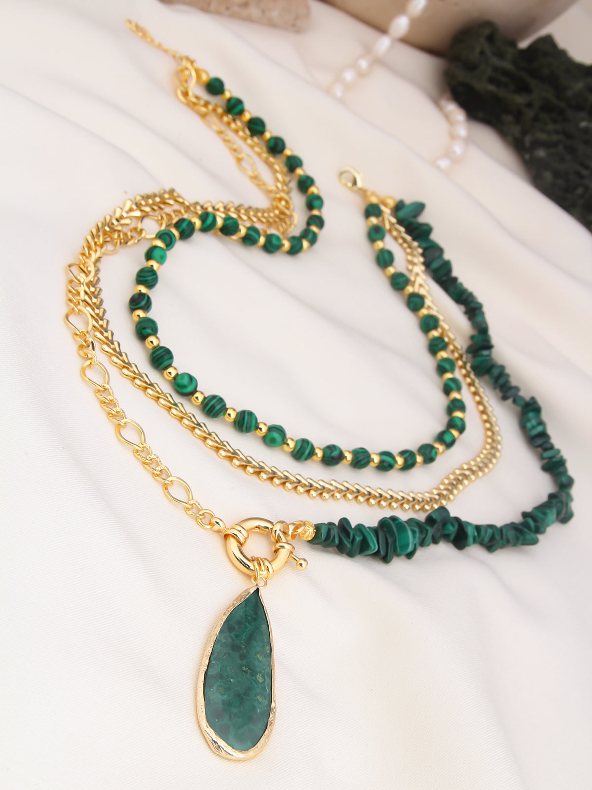 Malahite Collier