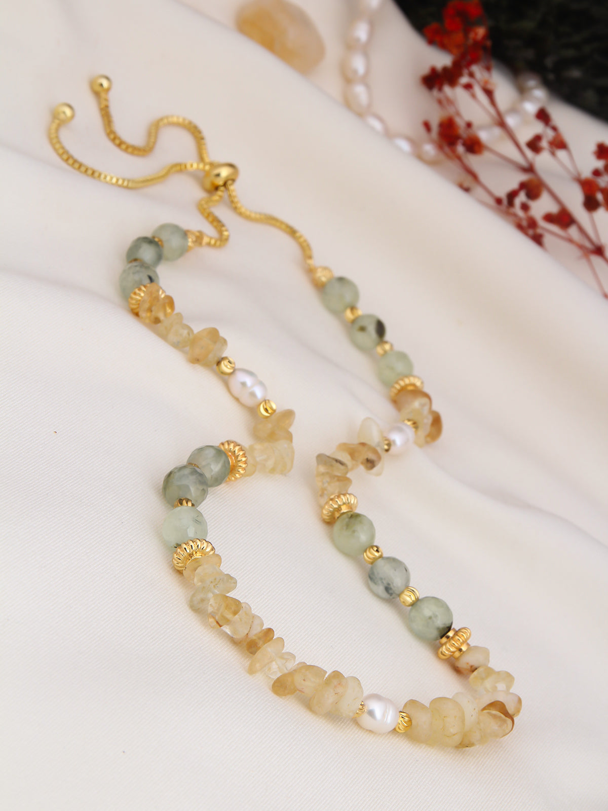 Citrine Collier