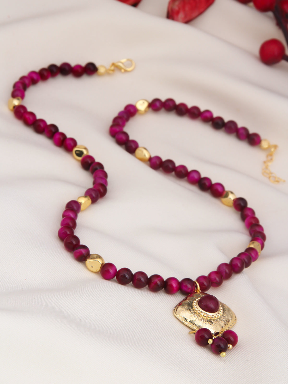 Tiger Eyes Collier