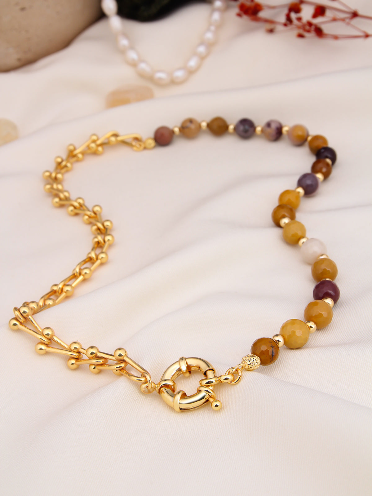 Tiger Eyes Collier