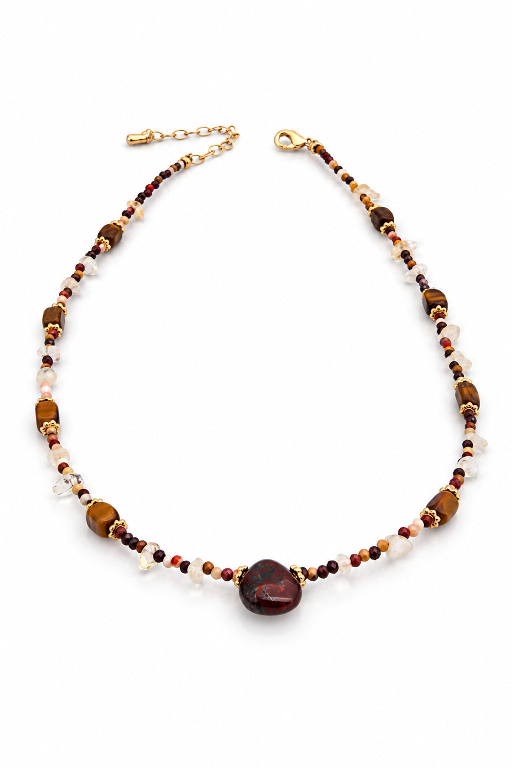 Tiger Eyes Necklace