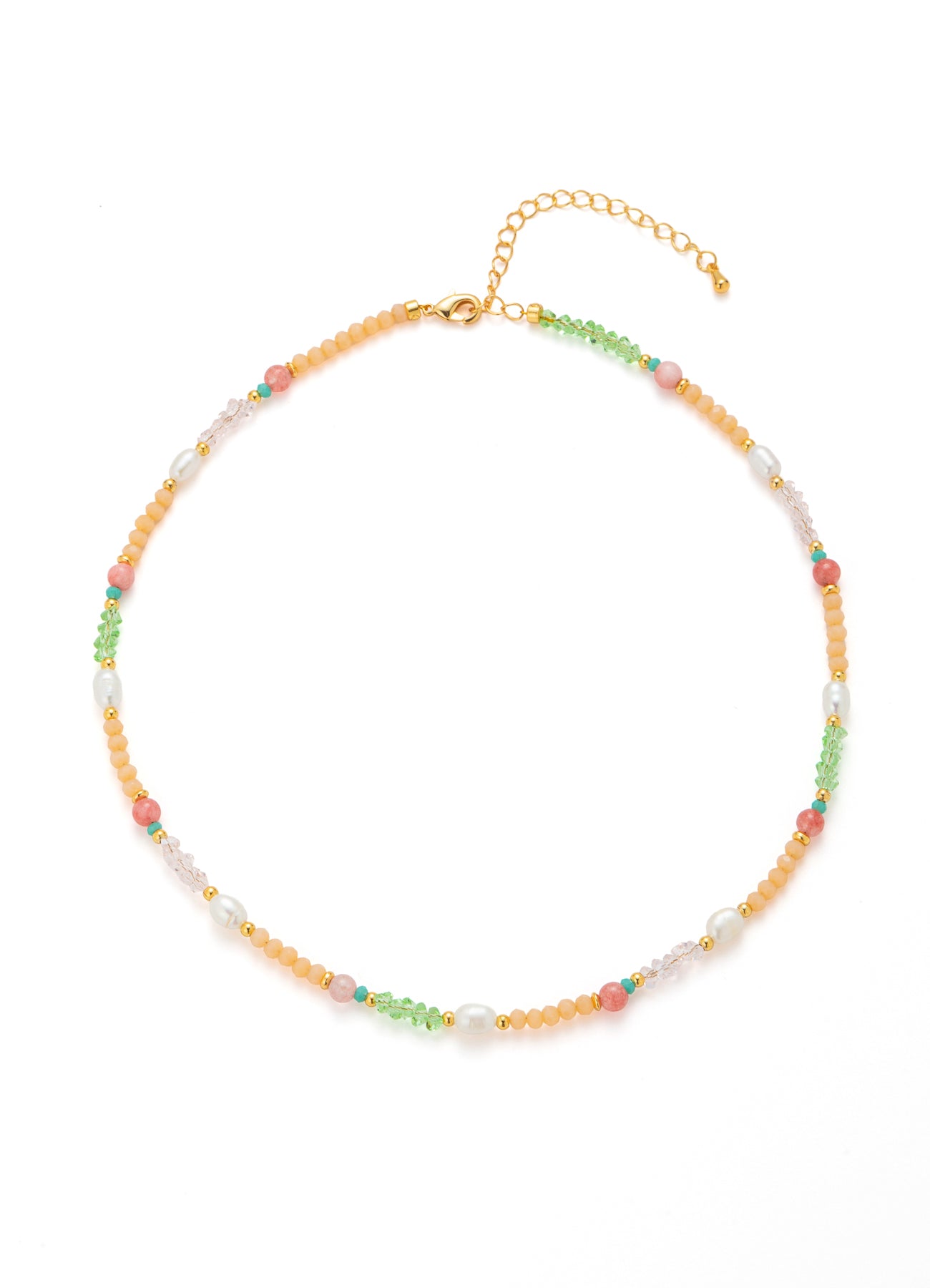 Pearl & Crystal Necklace