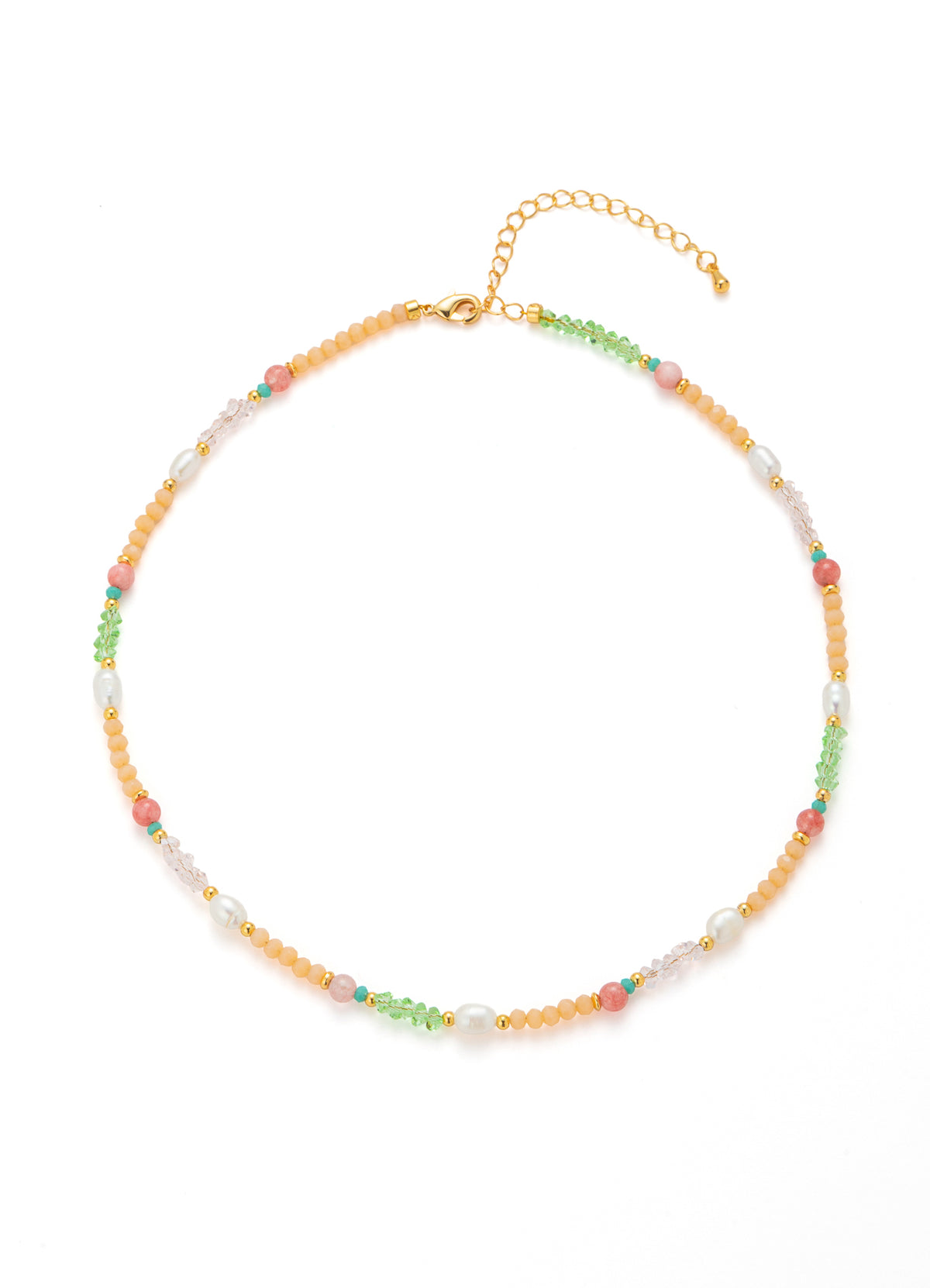 Pearl & Crystal Necklace