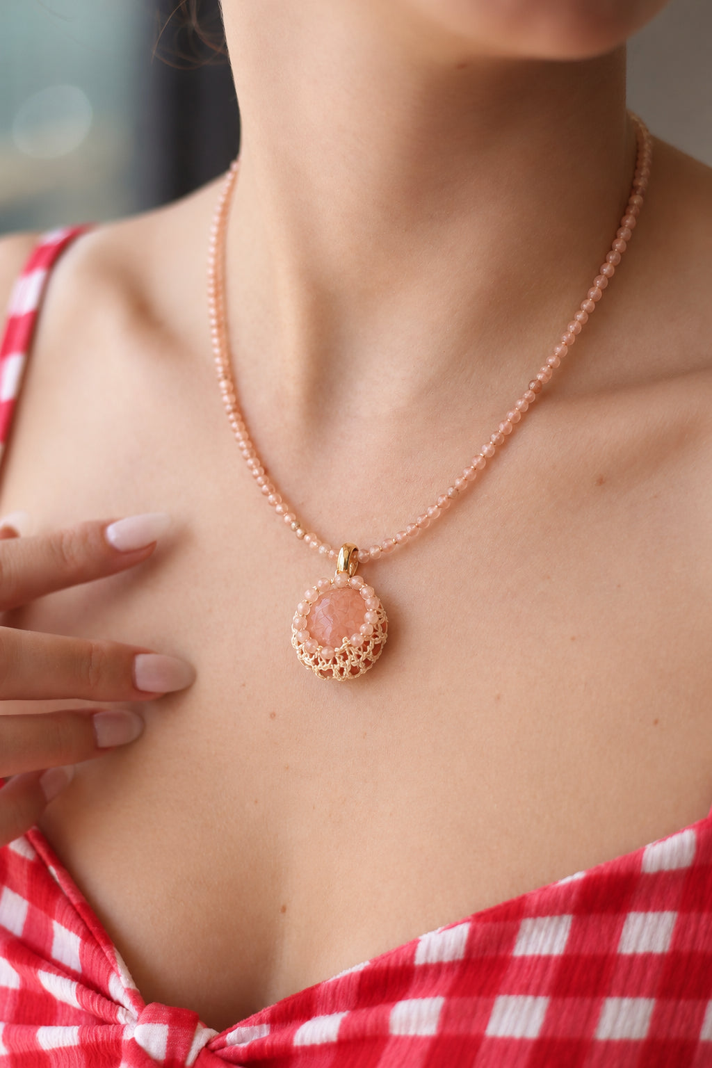 Sun Stone Necklace