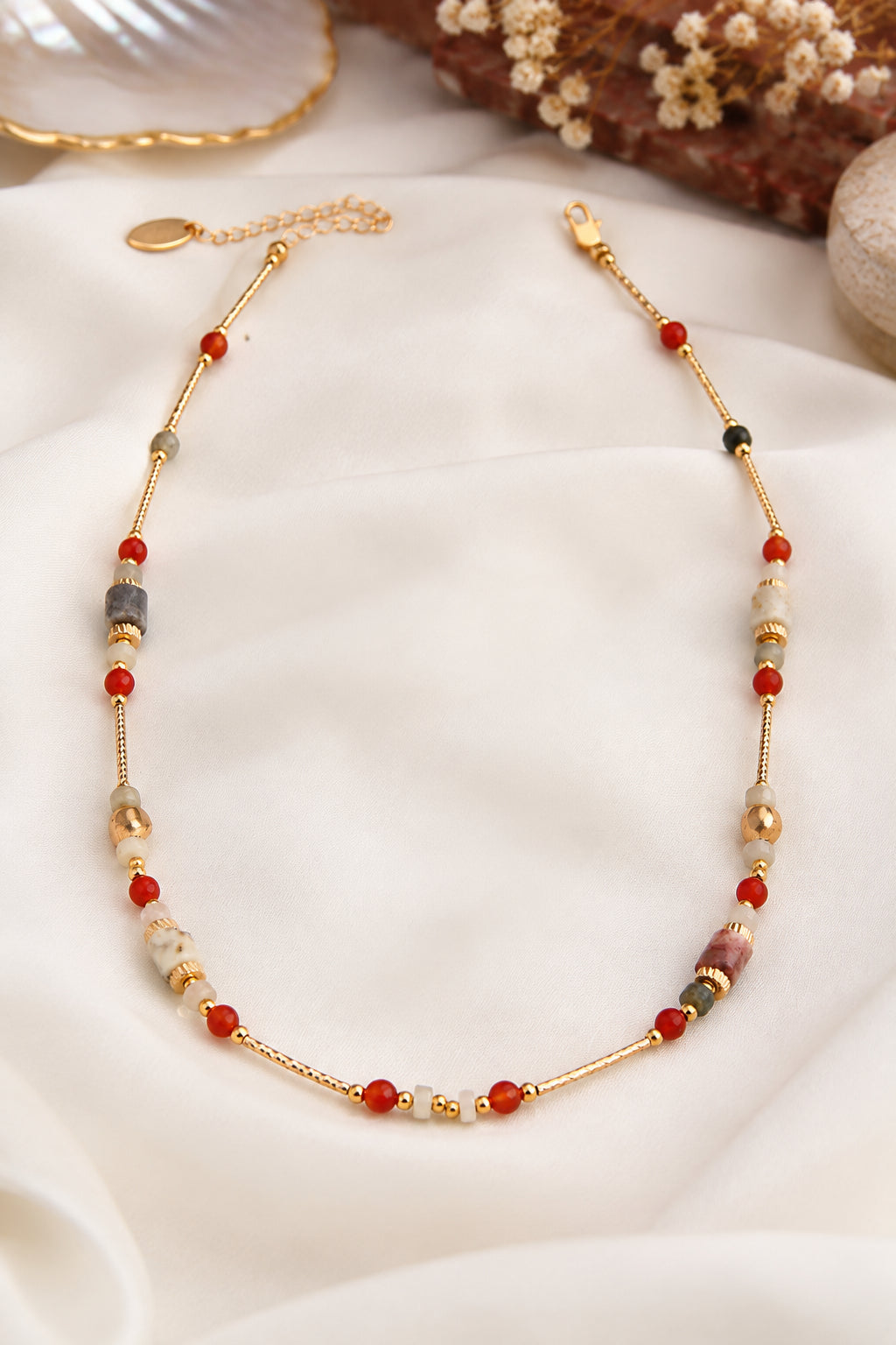 Citrine & Amazonite Necklace