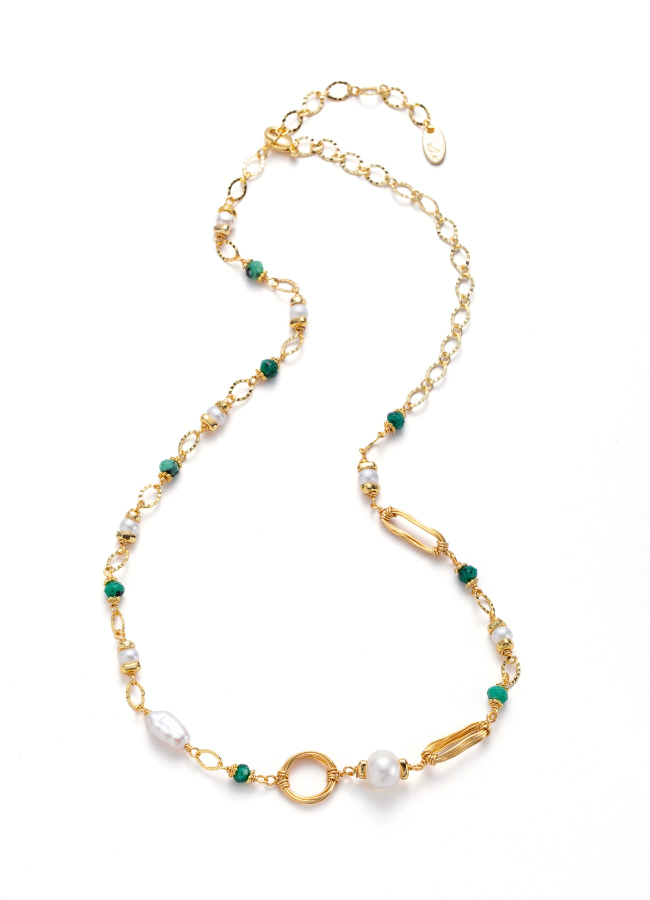 Pearl & Turquoise Necklace
