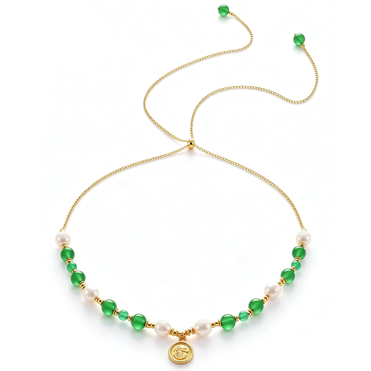 Crystal & Pearl Necklace