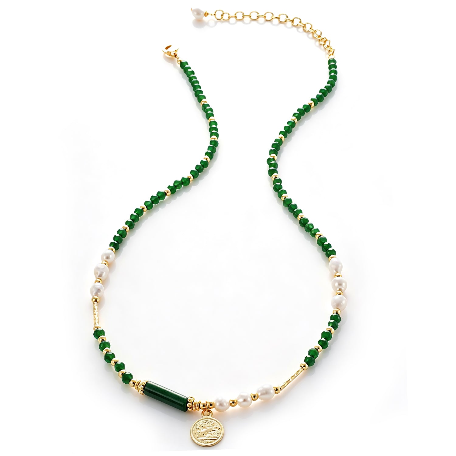 Crystal & Pearl Necklace