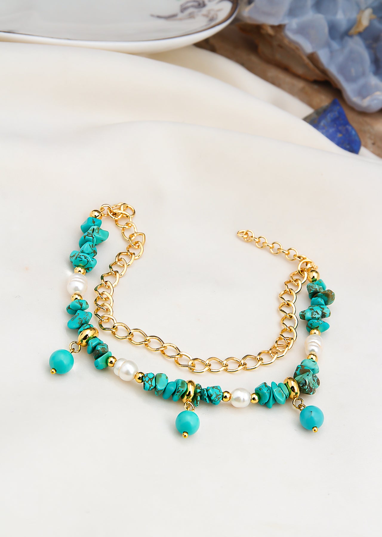 Turquoise Anklet