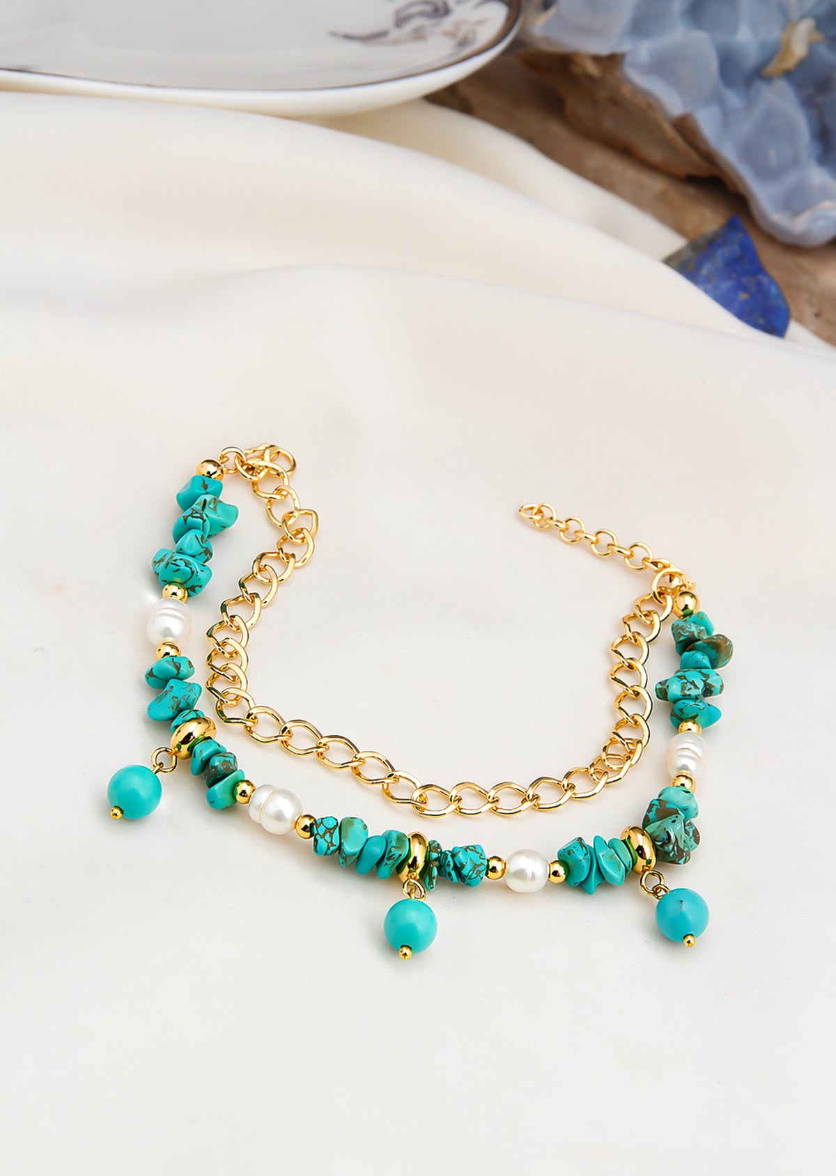Turquoise Anklet