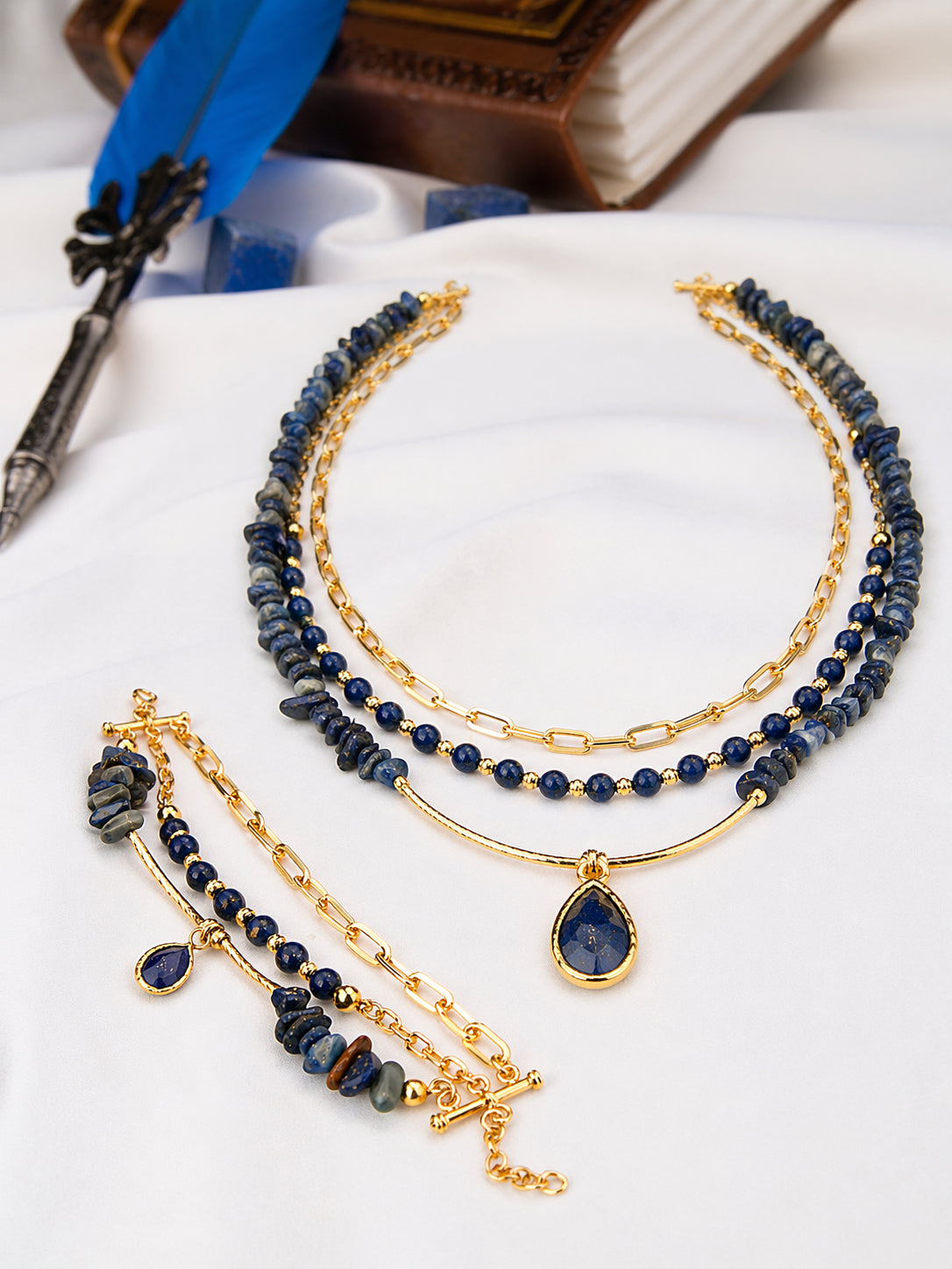 Saphire Anklet