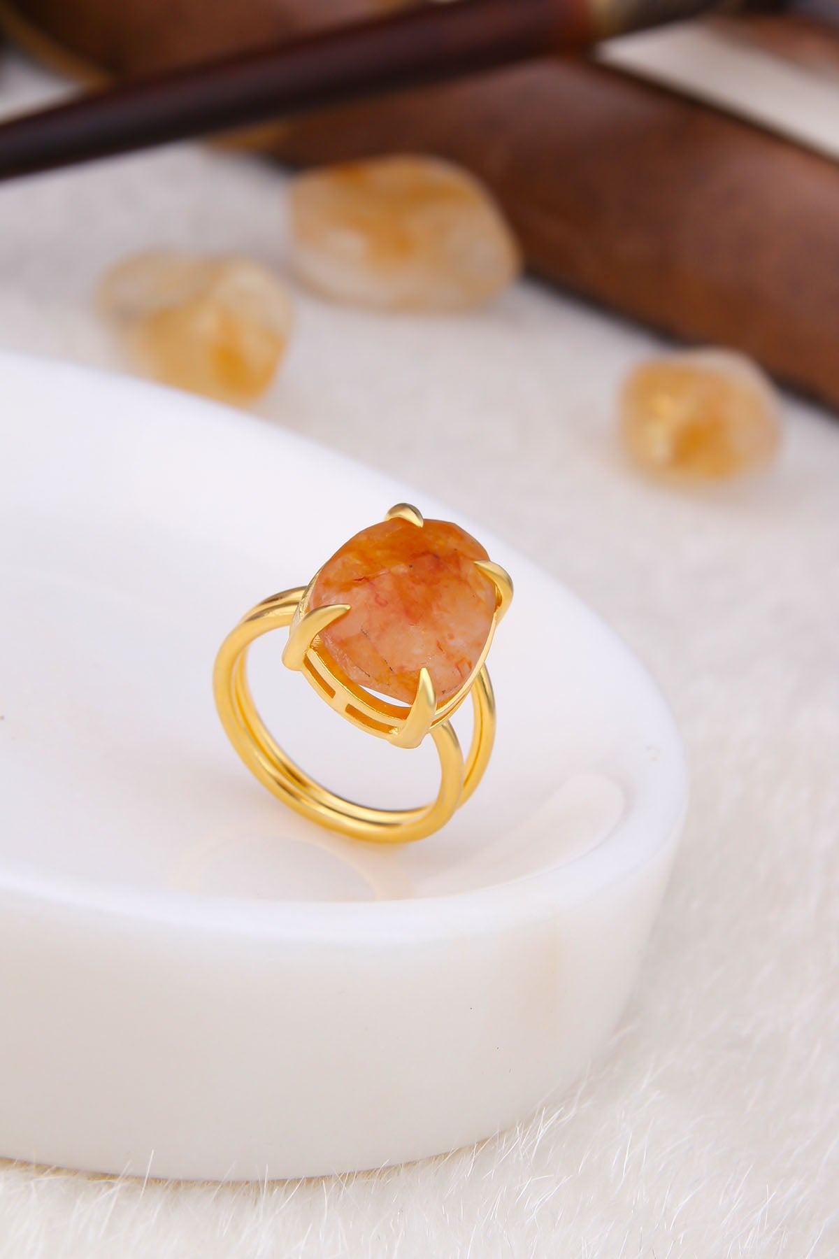 Citrine Bagues
