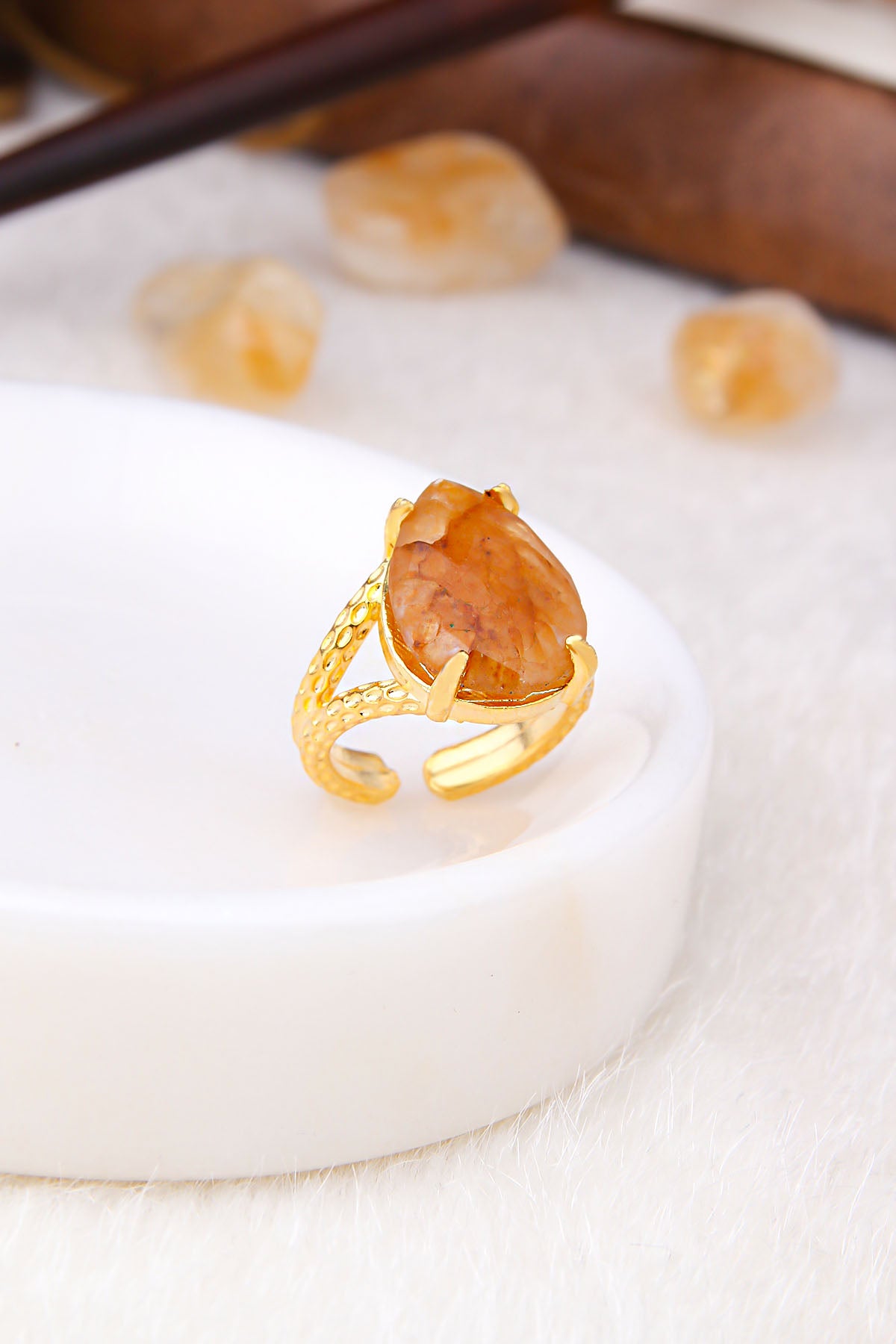 Citrine Bagues