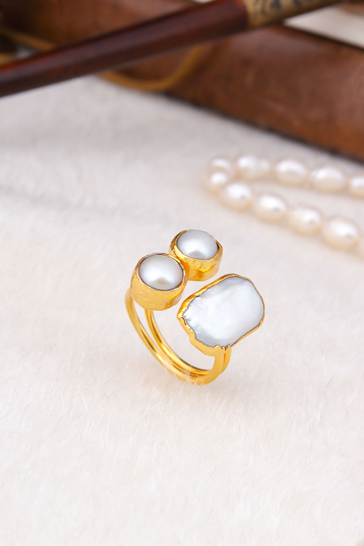 Pearl Bagues
