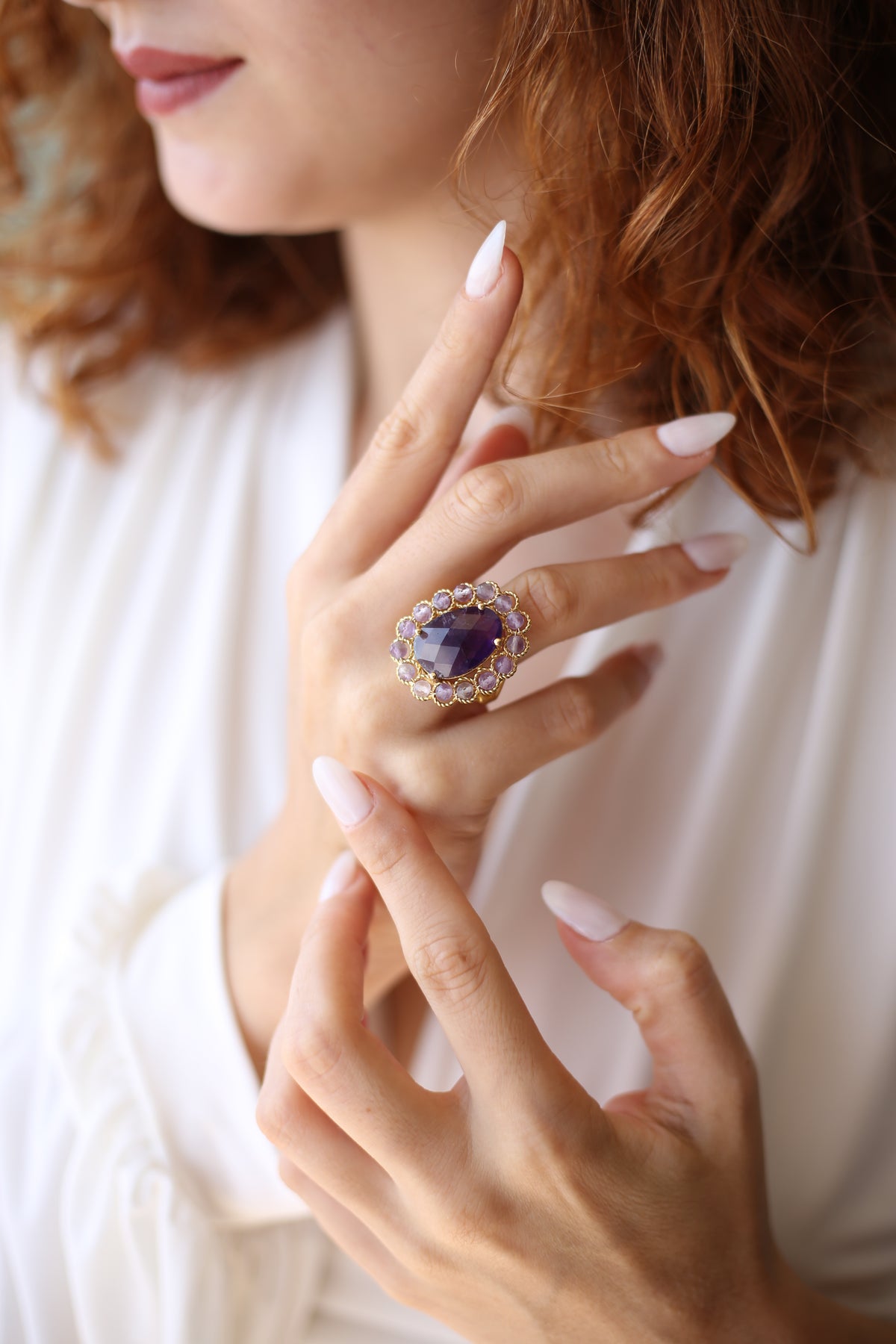 Amethyst Bague