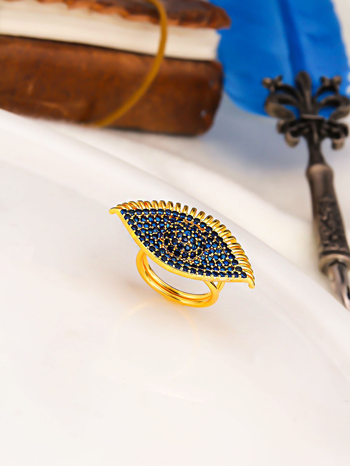 Crystal  Bague