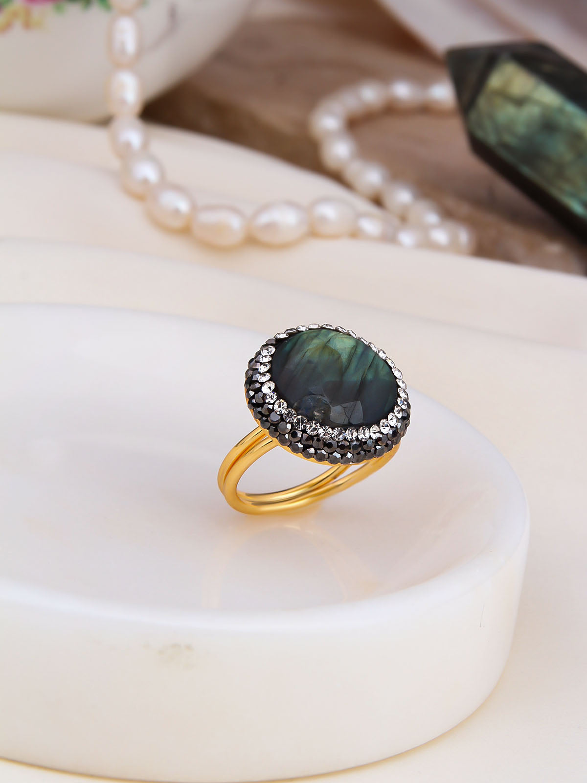 Labradorite  Bague