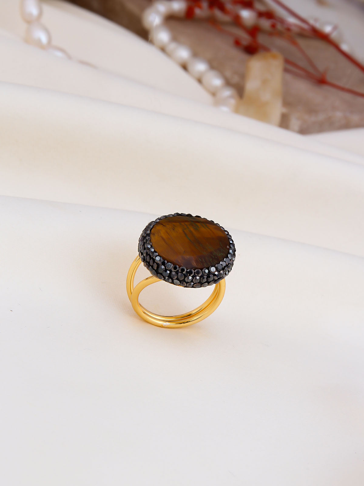 Tiger Eyes Ring