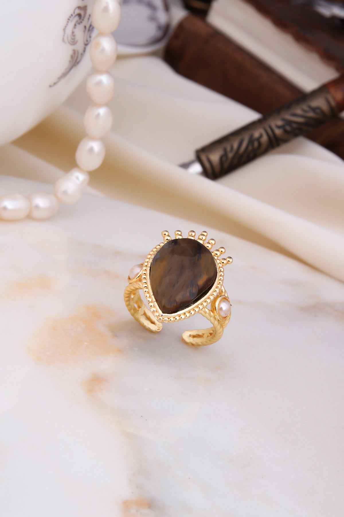 Tiger Eyes Ring
