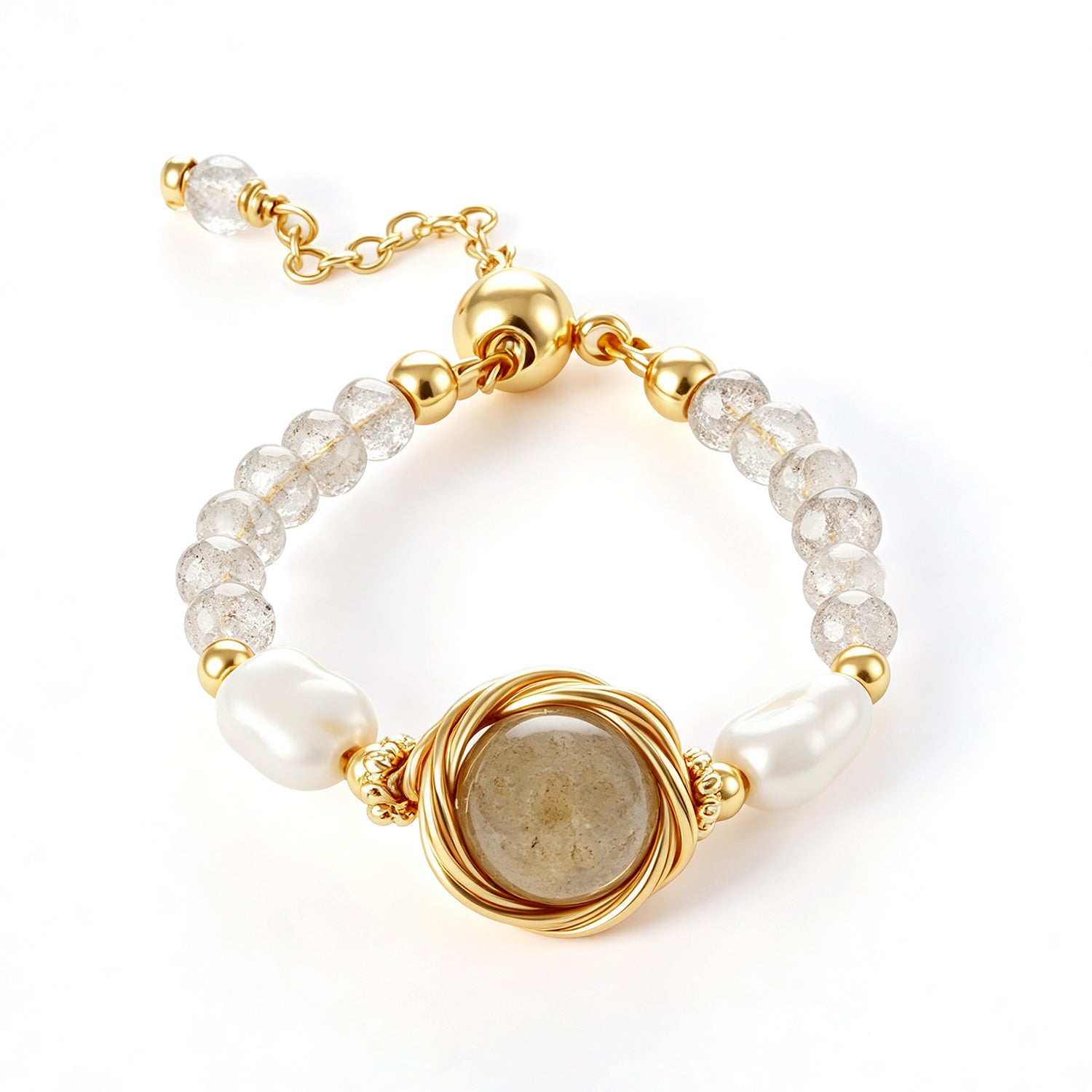 Zircon & Pearl Ring