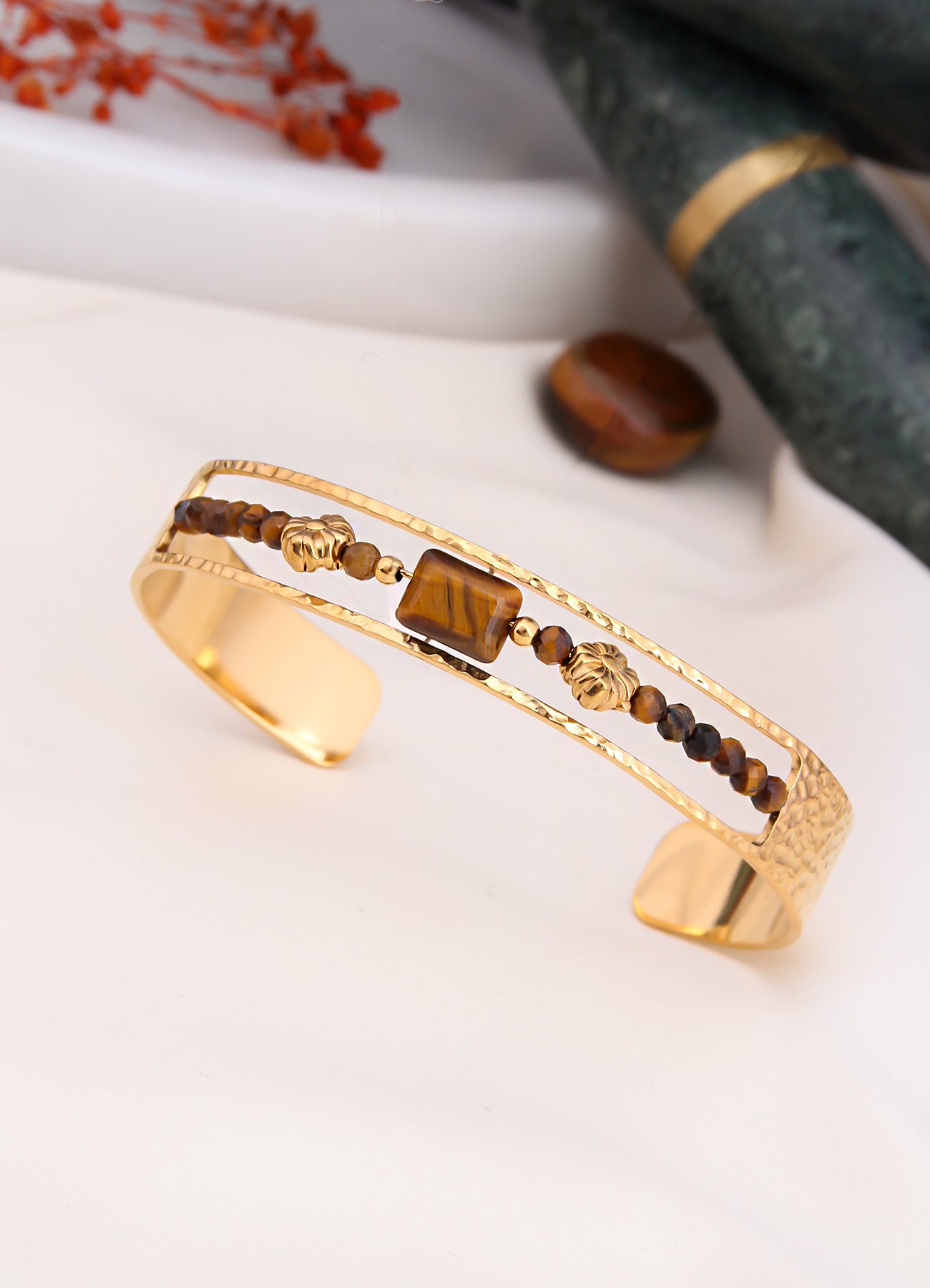 Charlize Tiger Eyes Bracelets