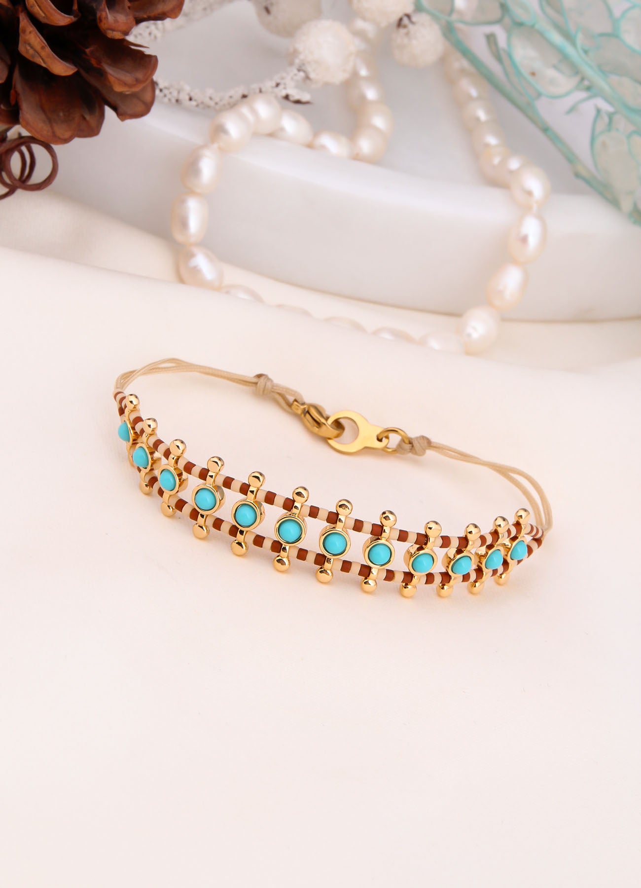 Turquoise & Jasper Bracelet