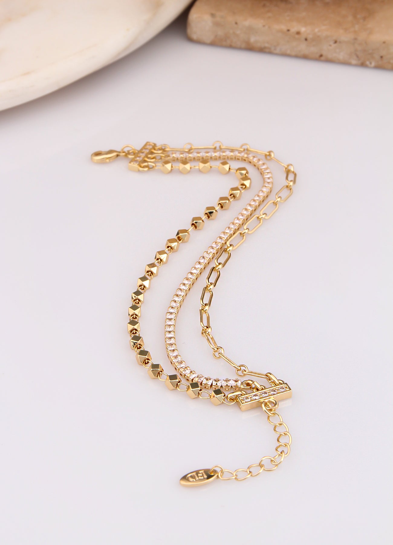 Charlize Zircon Bracelets