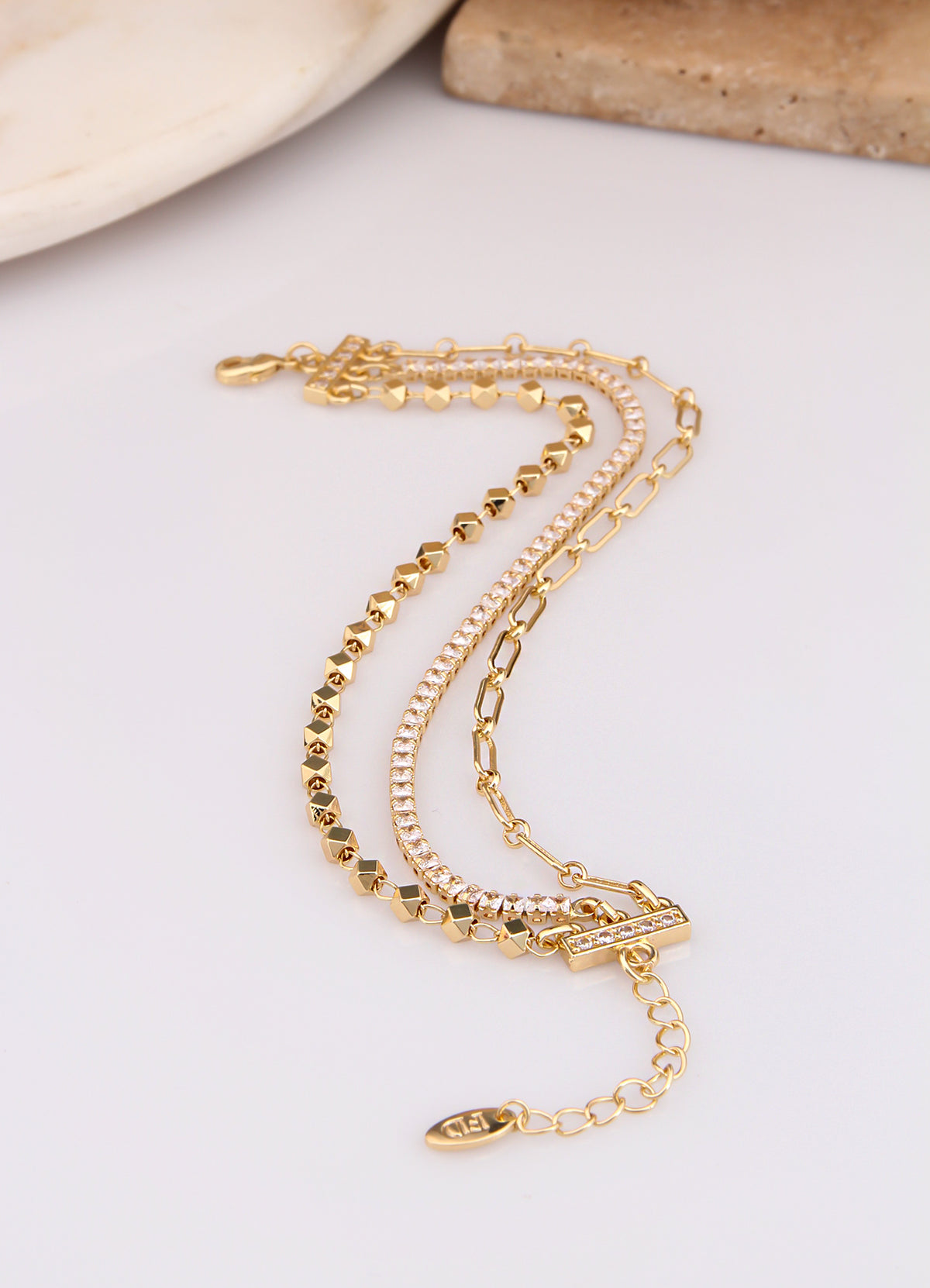 Charlize Zircon Bracelets