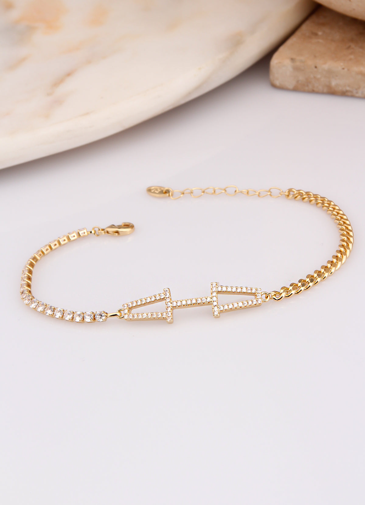 Charlize Zircon Bracelets