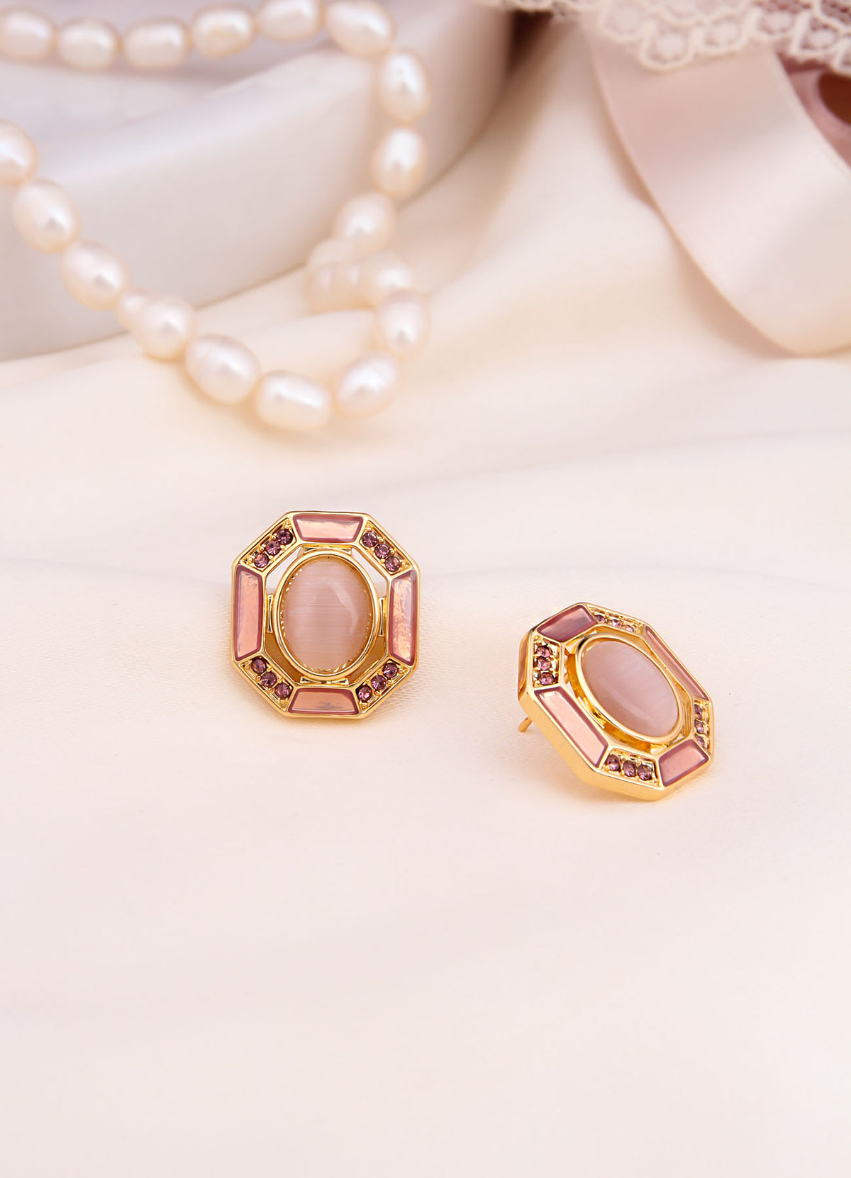 Charlize Sun Stone Boucles D'oreilles