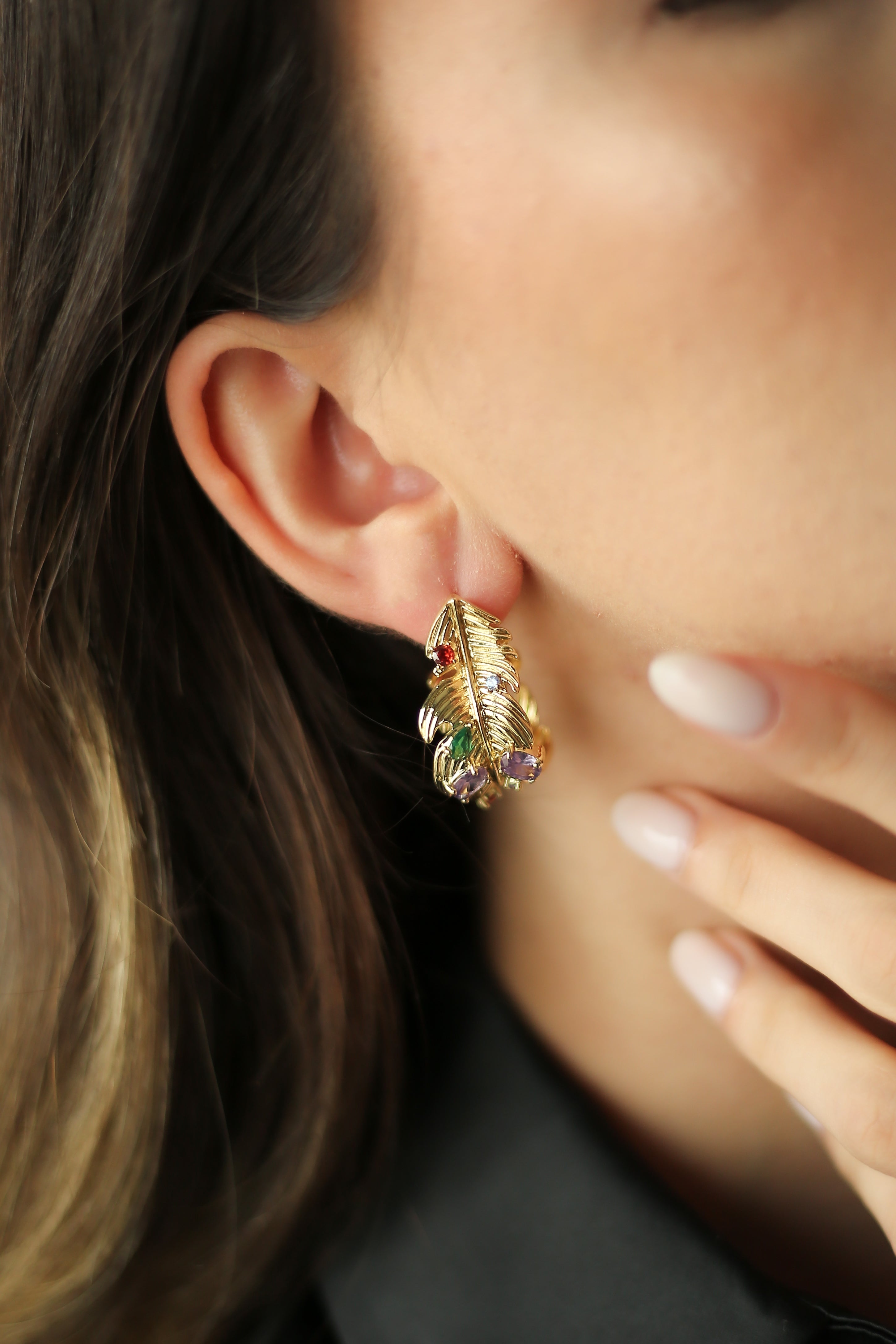 Zircon Earring