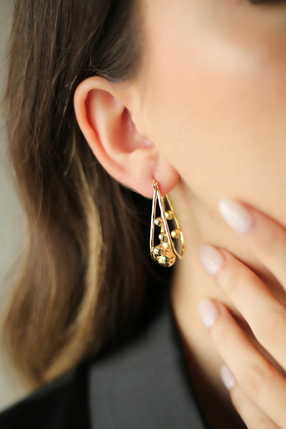 Gold Earring