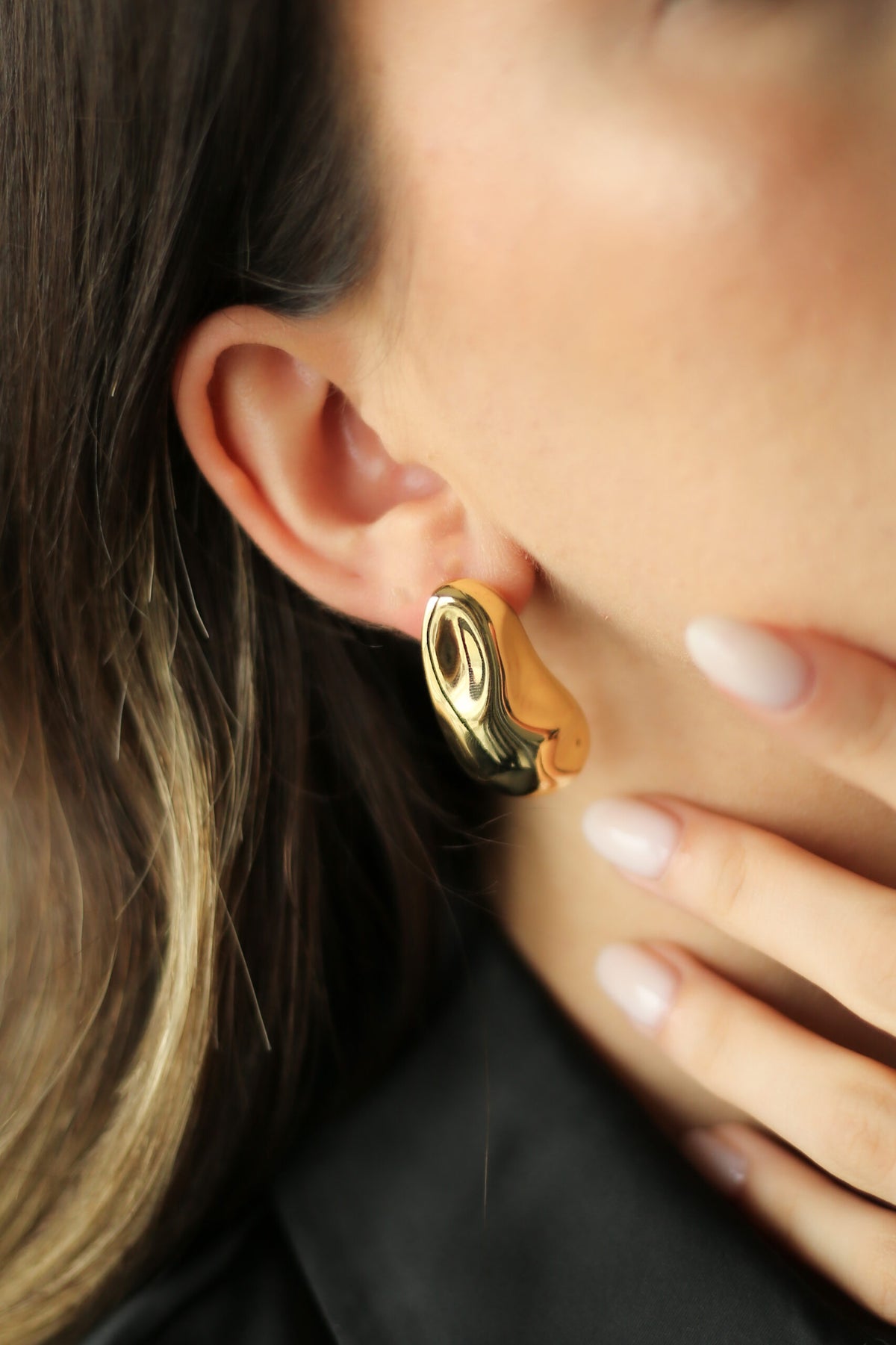 Gold Earring