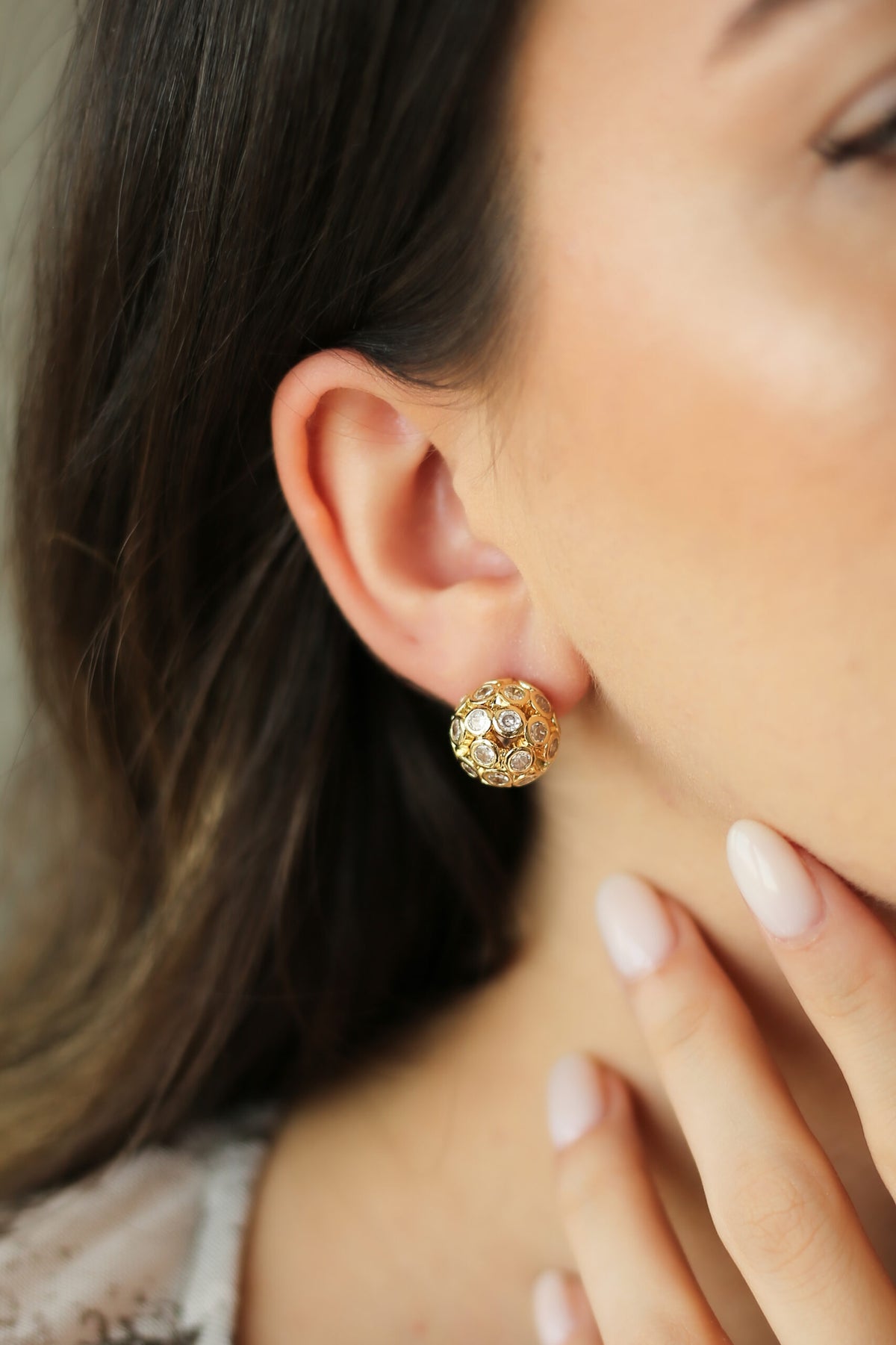 Zircon Earring