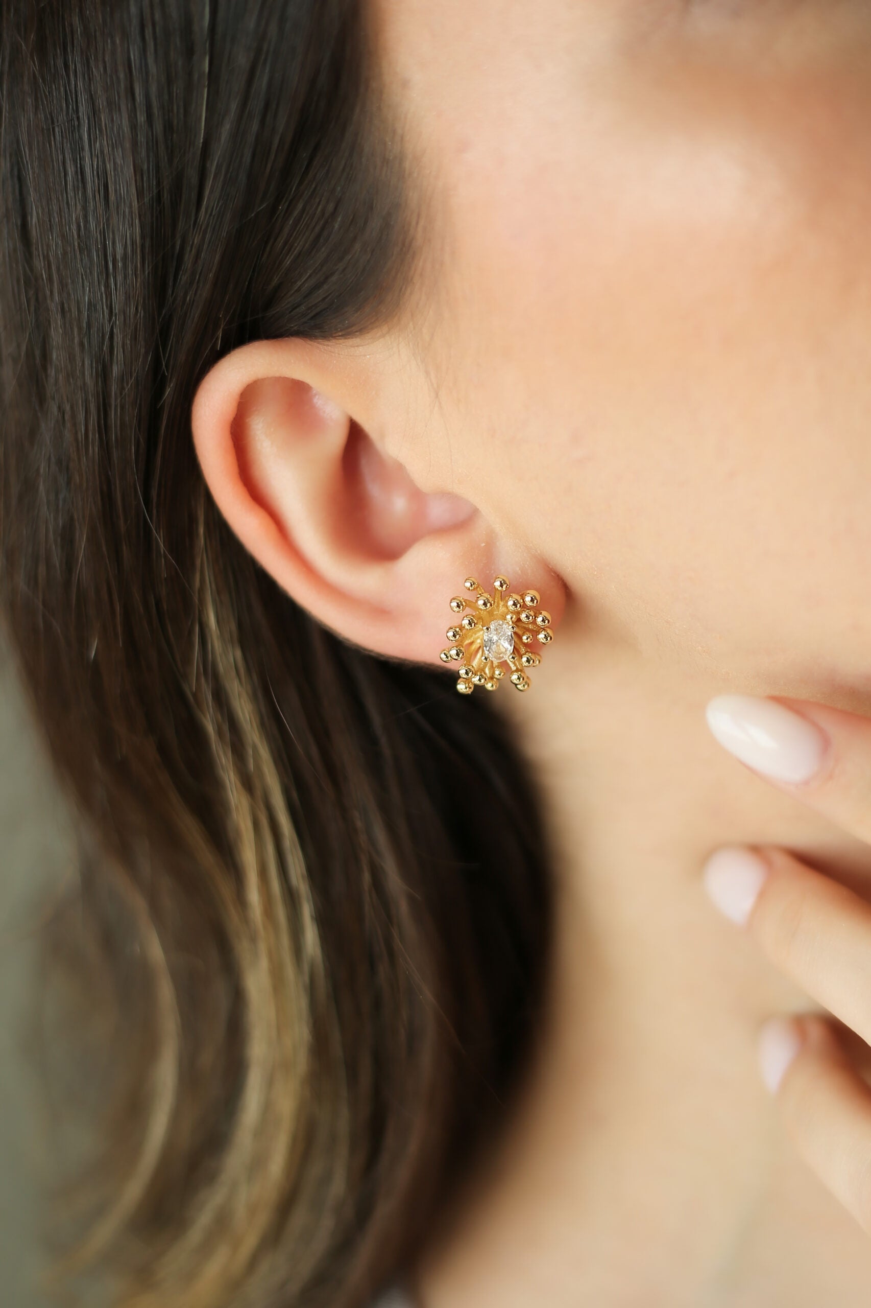 Zircon Earring