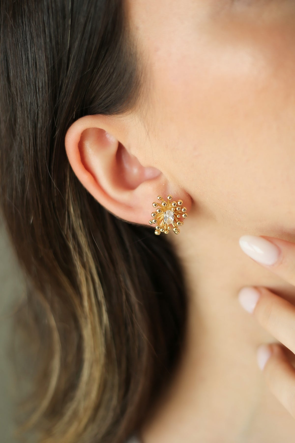 Zircon Earring