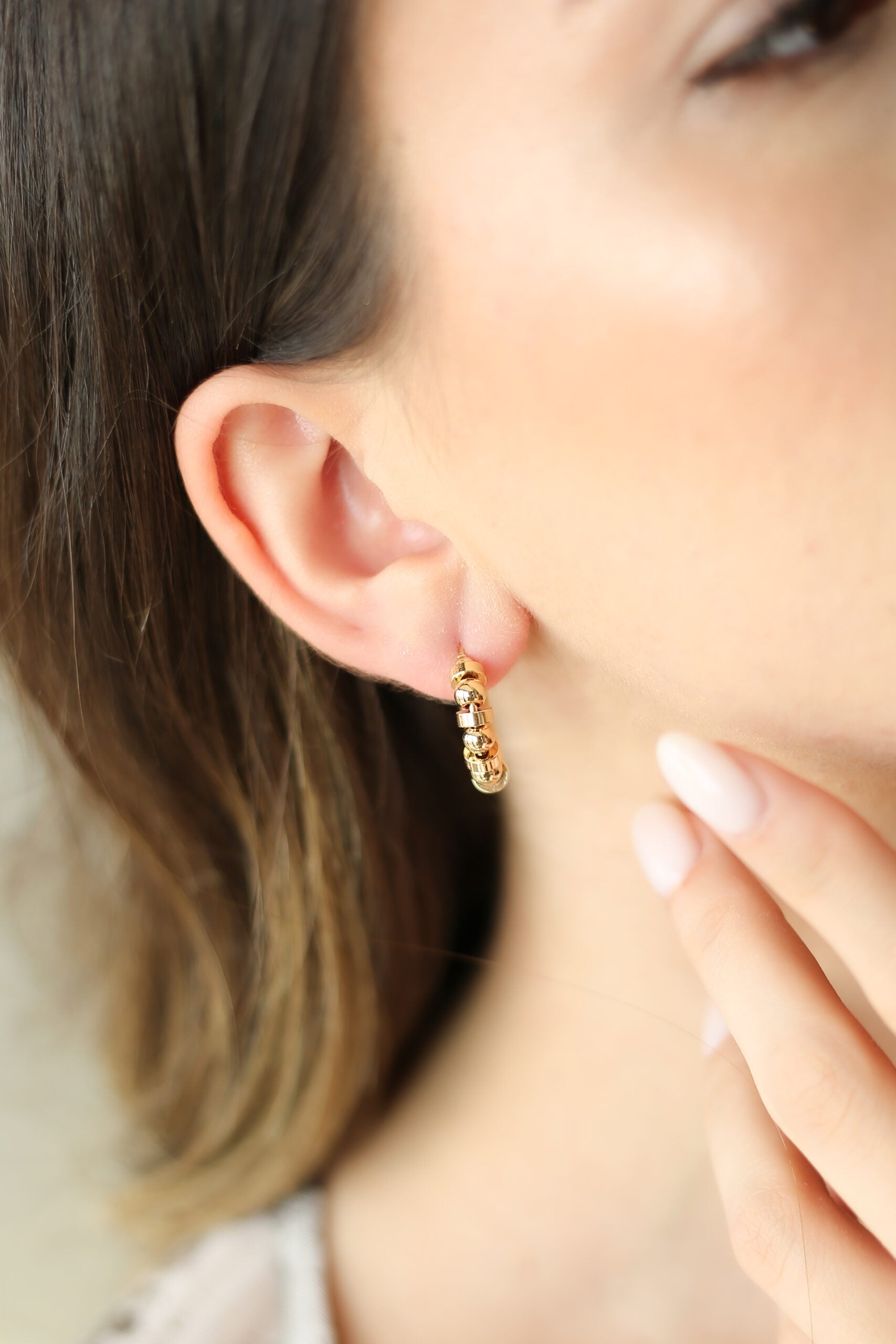 Gold Earring
