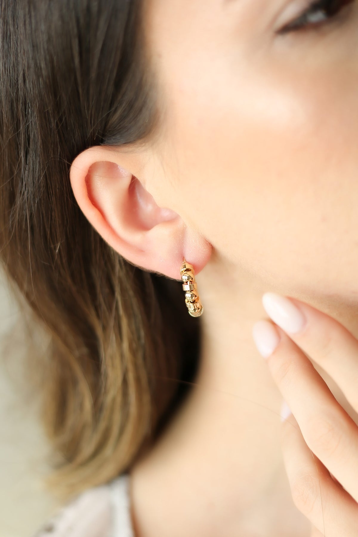 Gold Earring