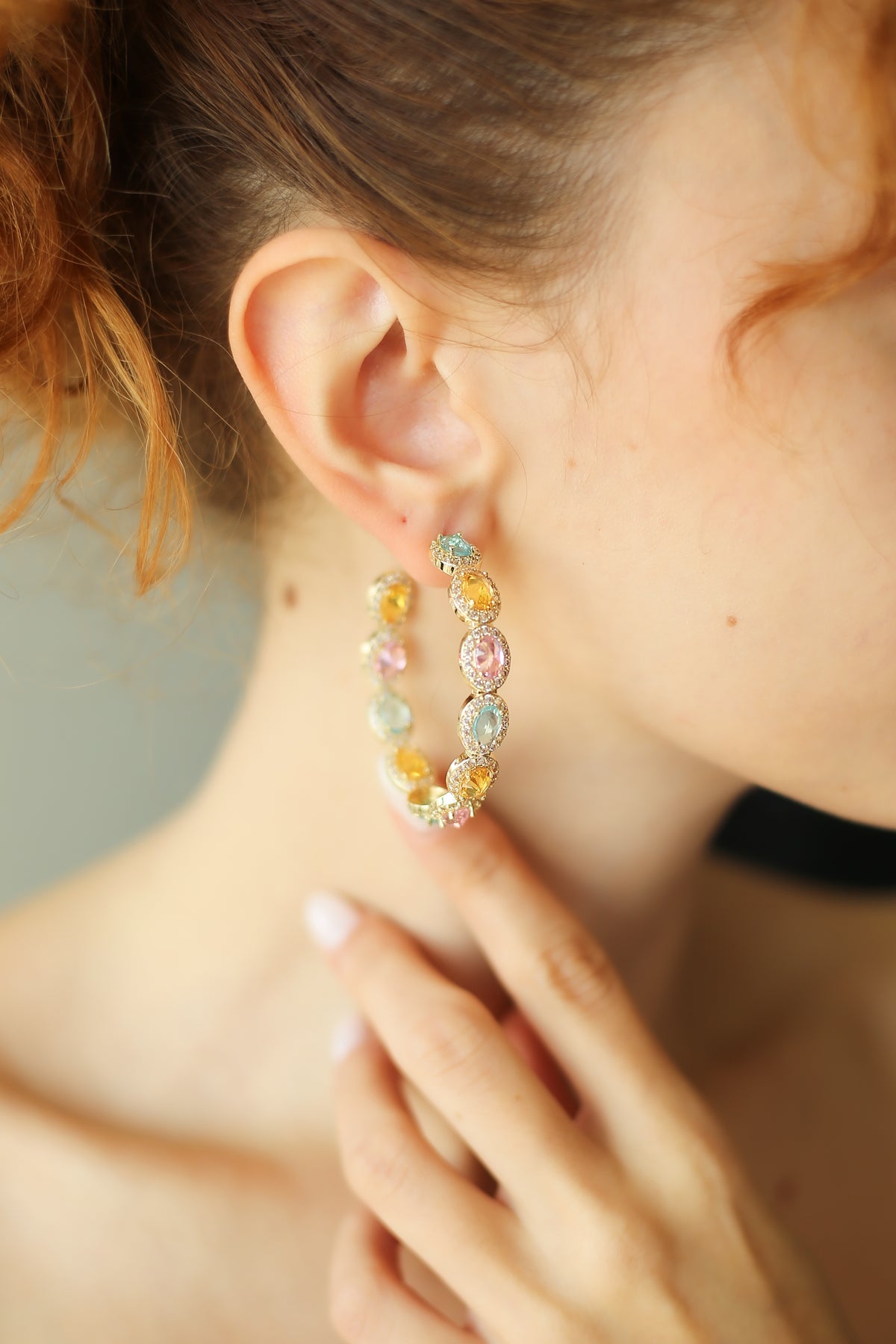 Zircon Earring