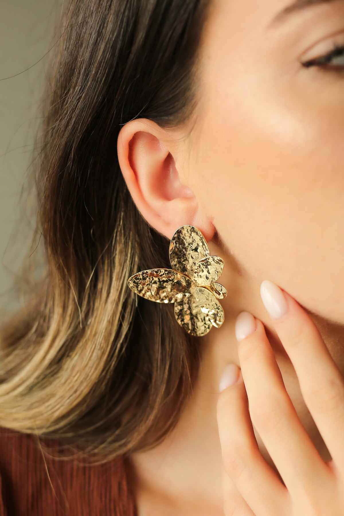 Gold Earring